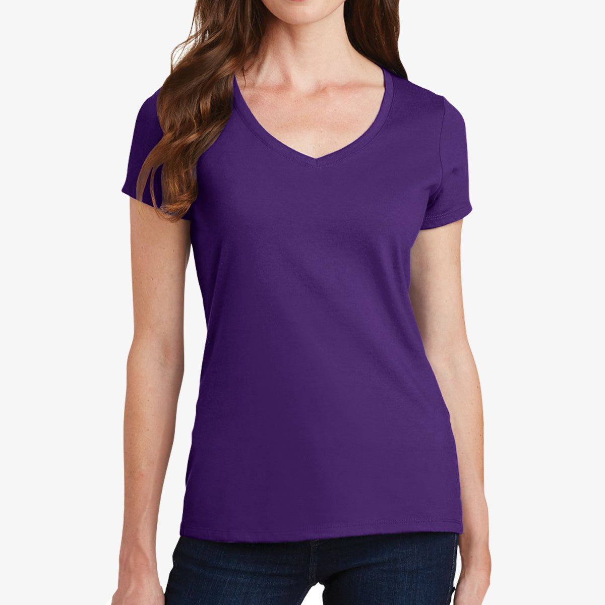 Women Premium V-Neck T-Shirt