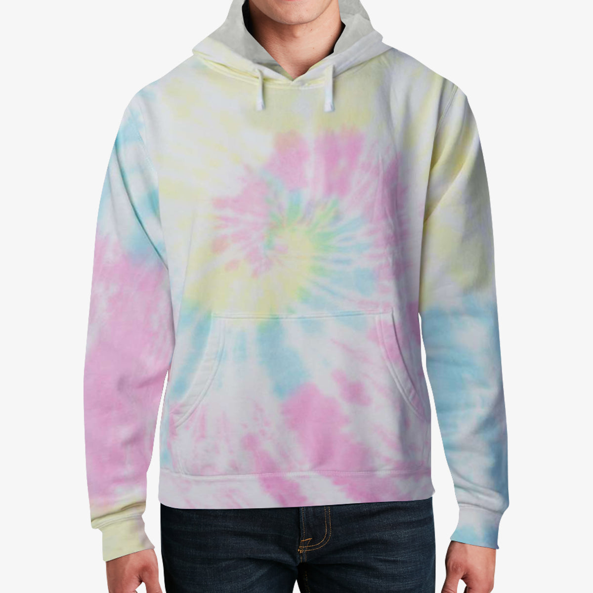 Men Tie-Dye Hoodie