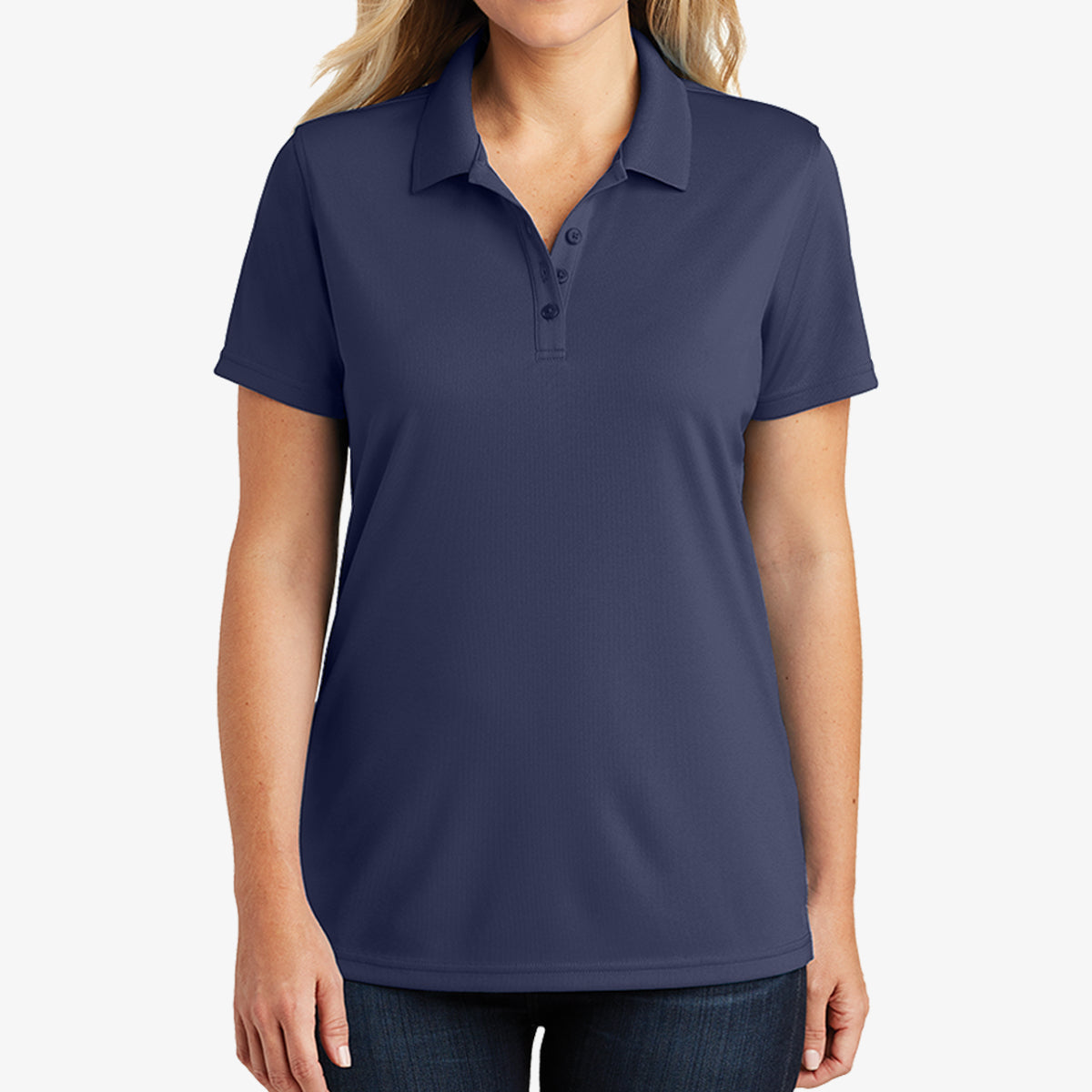 Women PosiCharge Racermesh Polo Shirt