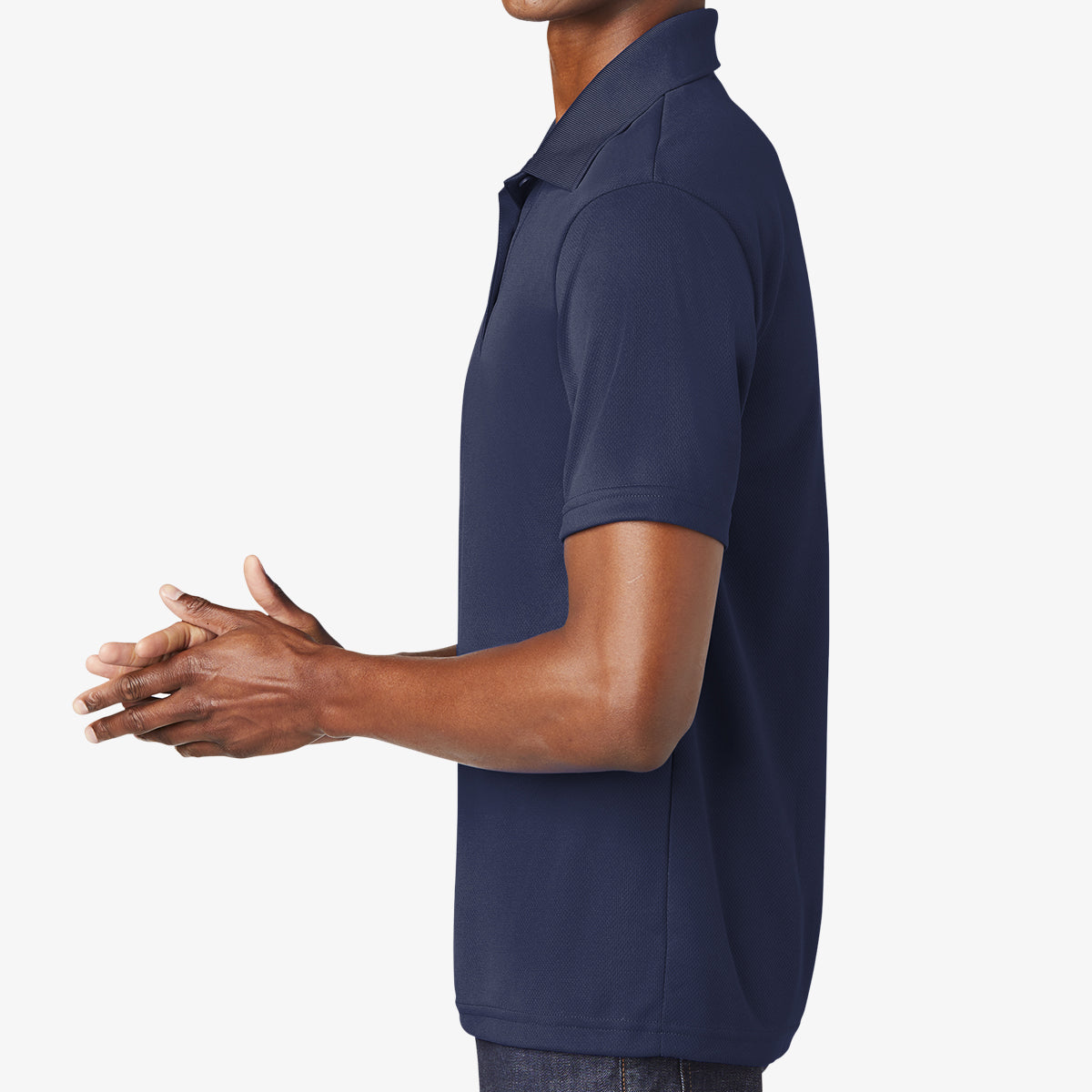 Men PosiCharge Racer Mesh Polo Shirt