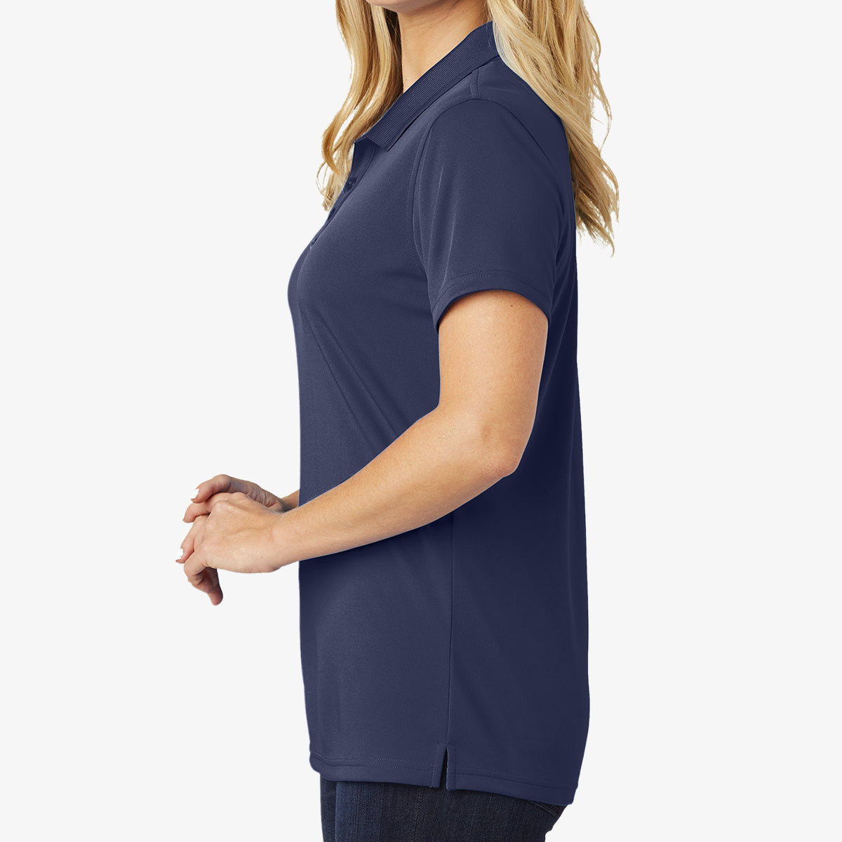 Women PosiCharge Racermesh Polo Shirt