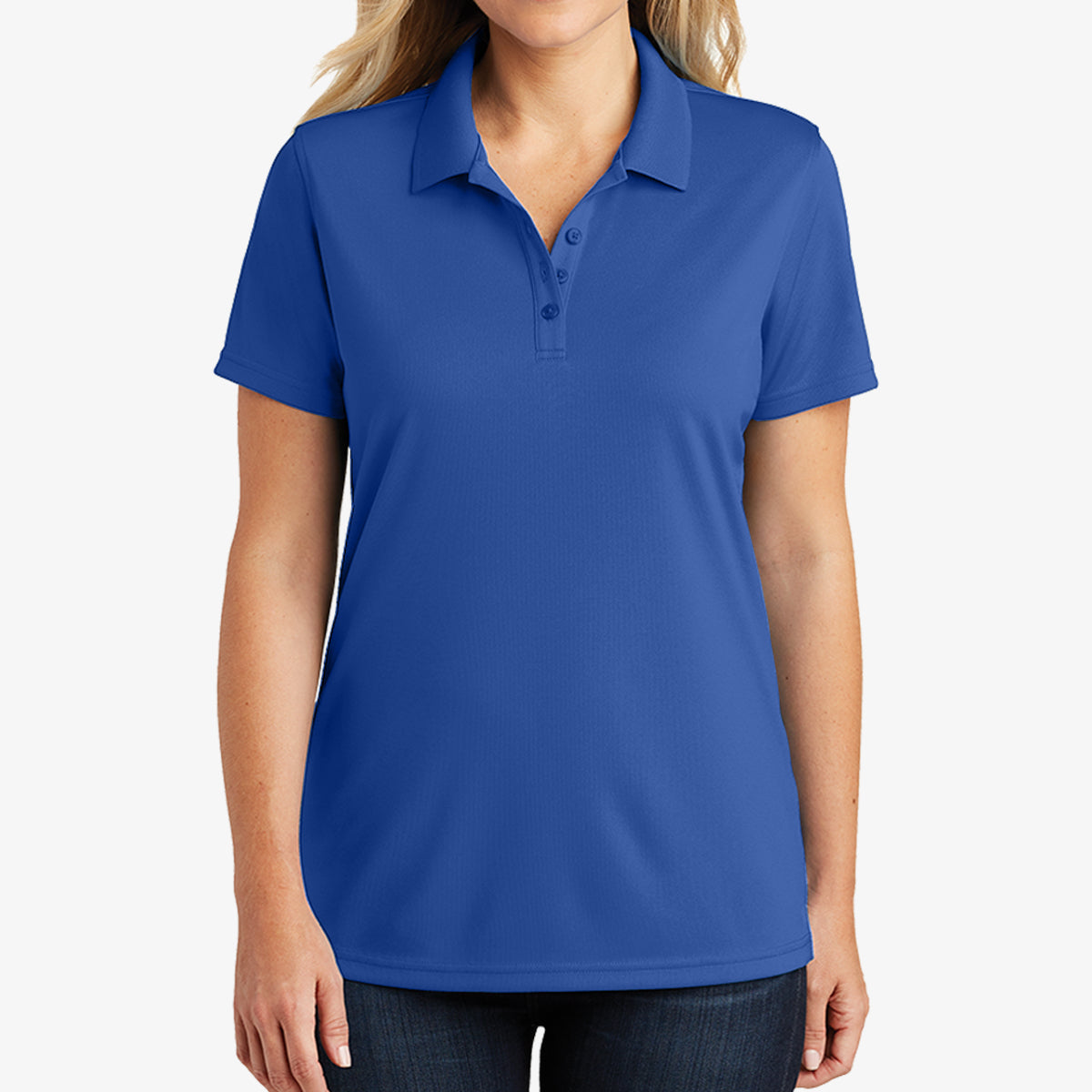Women PosiCharge Racermesh Polo Shirt
