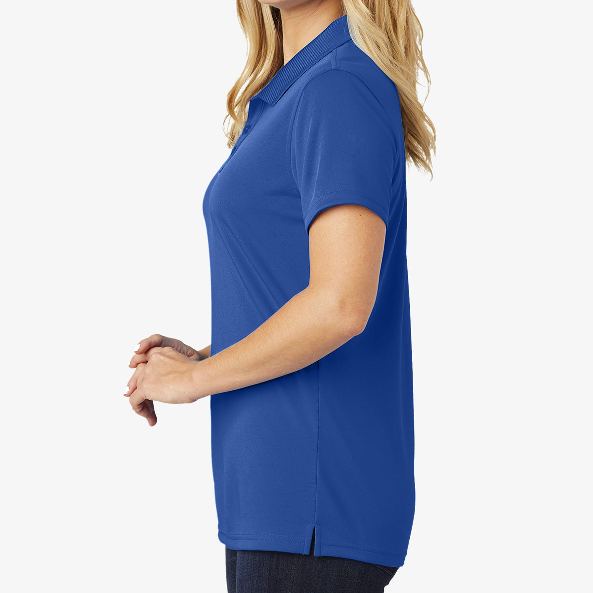 Women PosiCharge Racermesh Polo Shirt