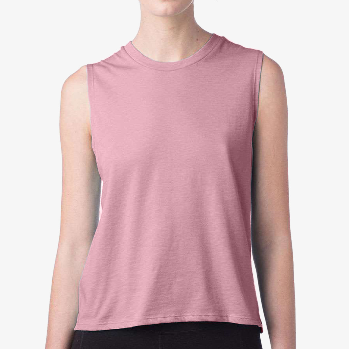 1174 Jersey Go-To Crop Muscle Tank