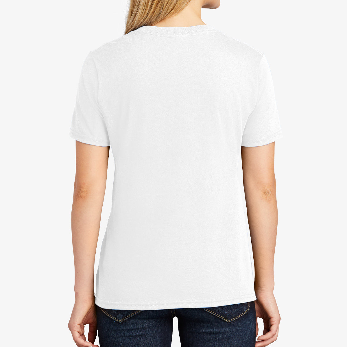 Women Core Cotton V-Neck Tee