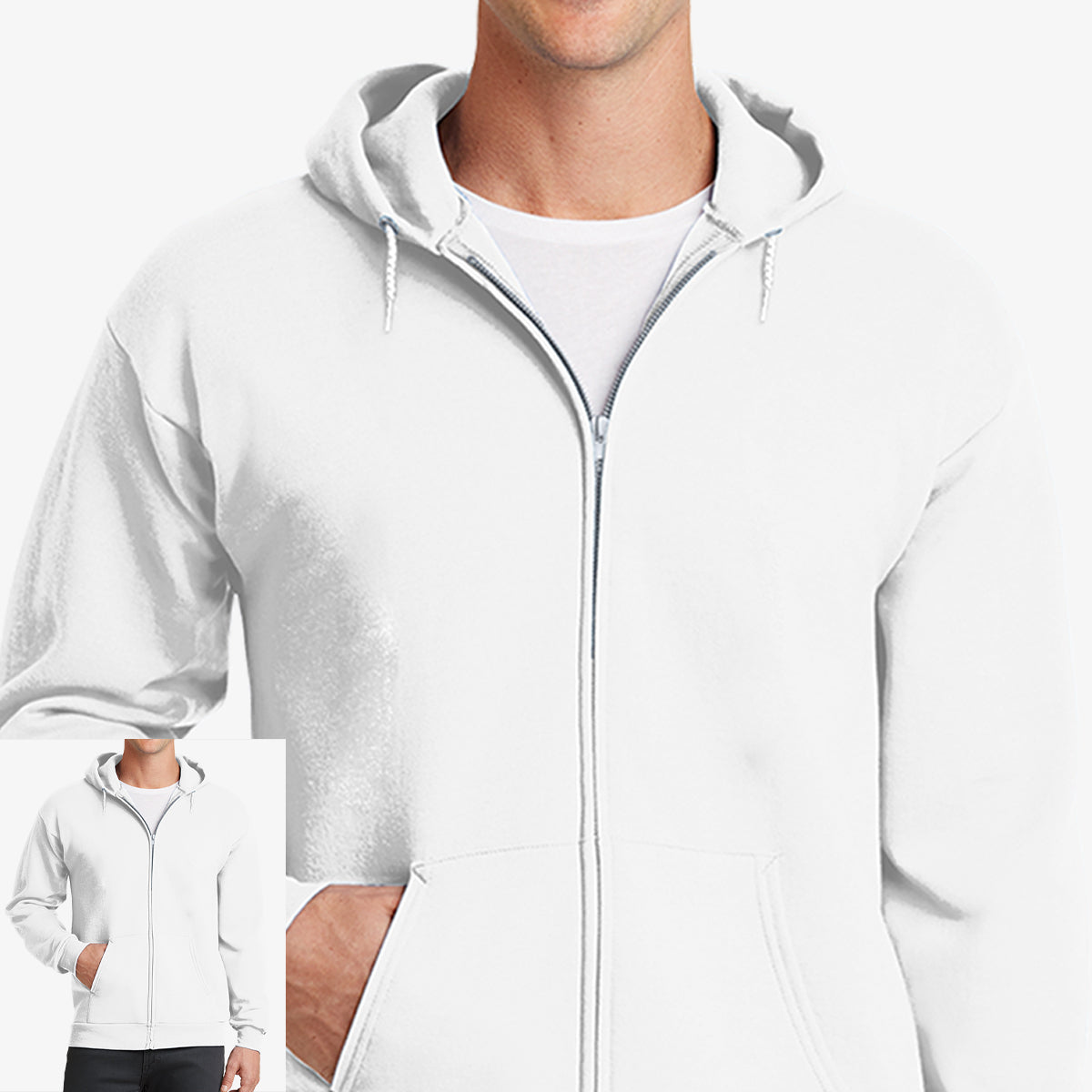 Men Zip Hoodie